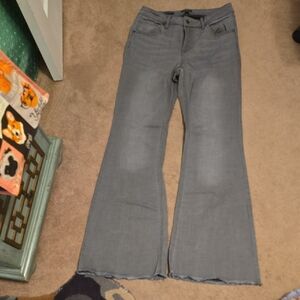 NWOT Wild Fable HIGH RISE Denim FLARE Jeans in Gray